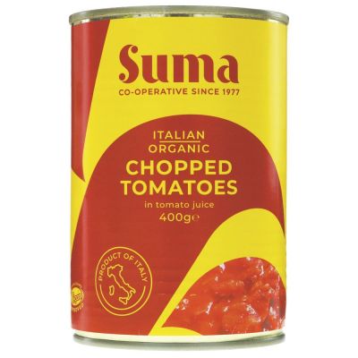 Suma Organic Chopped Tomatoes 400g