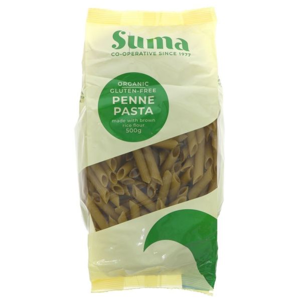 Suma Gluten Free Brown Rice Penne Pasta 500g