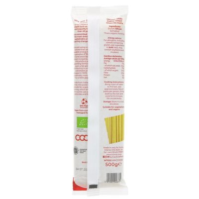 Suma Organic Italian White Spaghetti 500g