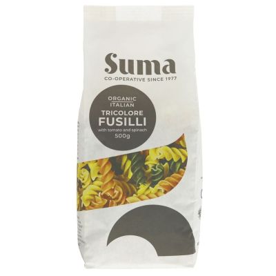 Suma Organic Tricolor Fusilli 500g
