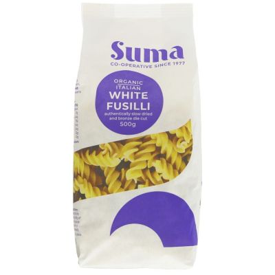 Suma Organic White Fusilli Pasta 500g