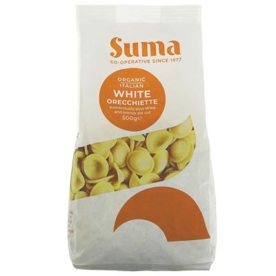 Suma Organic White Orecchiette Pasta 500g