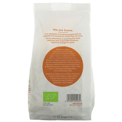 Suma Organic White Orecchiette Pasta 500g