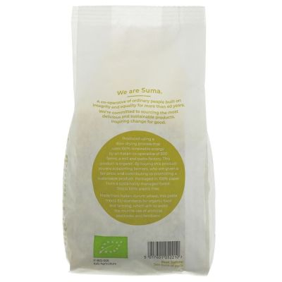 Suma Organic White Strozzapretti Pasta 500g