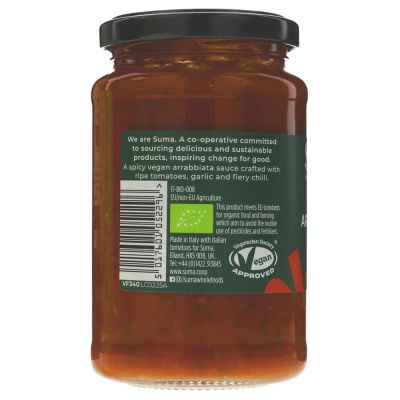 Suma Organic Arrabbiata Pasta Sauce 350g