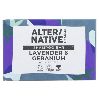 Alter/Native Shampoo Bar - Lavender & Geranium 95g