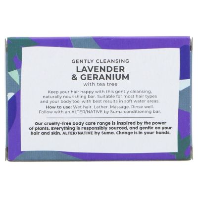 Alter/Native Shampoo Bar - Lavender & Geranium 95g