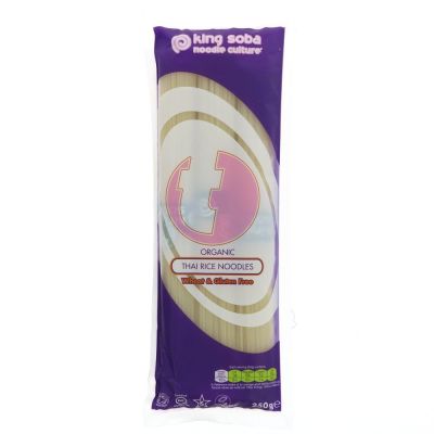 King Soba Organic Thai Rice Noodles 250g