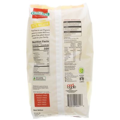 Orgran Rice & Corn Macaroni 350g