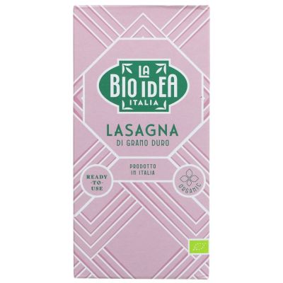La Bio Idea Organic No Pre Cook White Lasagne 250g