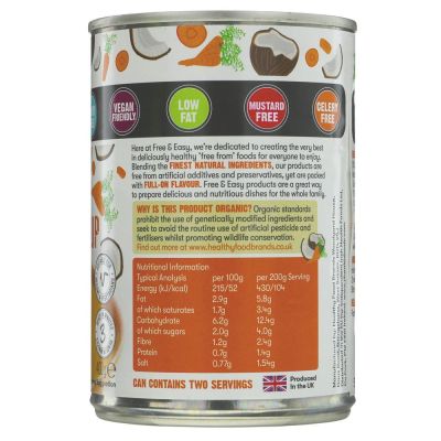 Free & Easy Carrot & Coconut Soup 400g