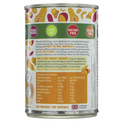 Free & Easy Butternut Squash Sweet Potato & Turmeric Soup 400g