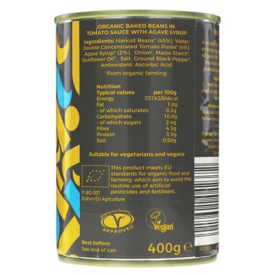 Suma Organic Low Sugar Baked Beans 400g