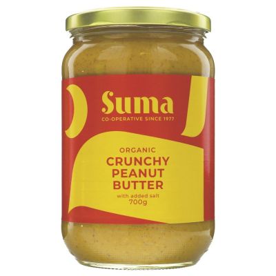 Suma Organic Peanut Butter Crunchy Salted 700g