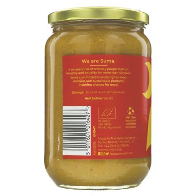Suma Organic Peanut Butter Crunchy Salted 700g