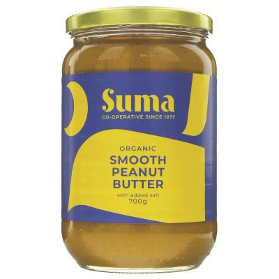 Suma Organic Peanut Butter Smooth Salted 700g