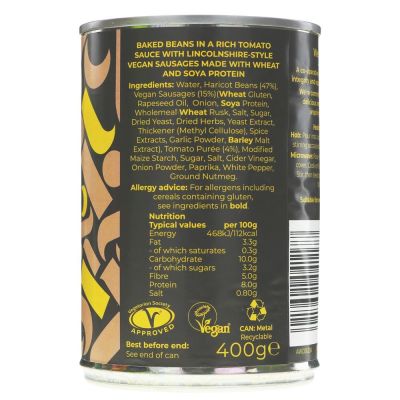 Suma Baked Bean & Vegan Sausage 400g