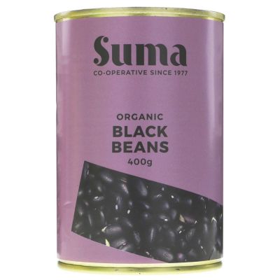 Suma Organic Black Beans 400g