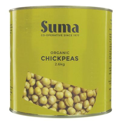 Suma Organic Chickpeas 2.6kg