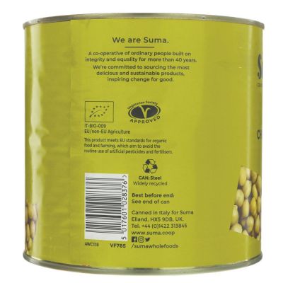 Suma Organic Chickpeas 2.6kg