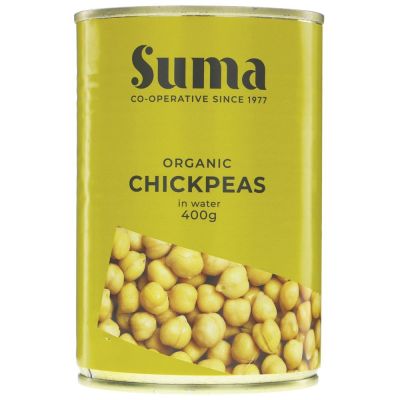 Suma Organic Chickpeas 400g