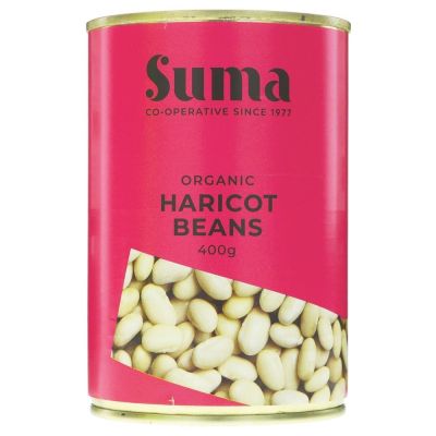 Suma Organic Haricot Beans 400g