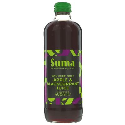 Suma Apple & Blackcurrant Juice 400ml