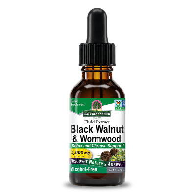 Buy Natures Answer Black Walnut Wormwood 30ml Herbal Remedies; Digestive Health Online − UK Supplier