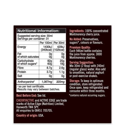 Cherry Active Concentrate 946ml