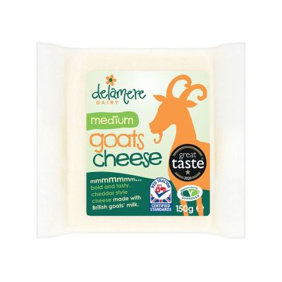 Delamere Medium Goats Cheese 150g