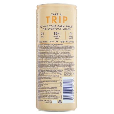Trip Drink Peach & Ginger CBD Infused Drink 250ml