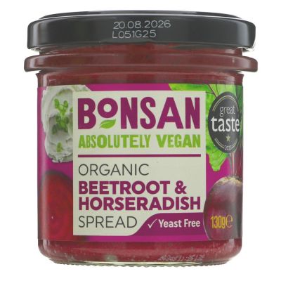 Bonsan Beetroot & Horseradish Pate 130g