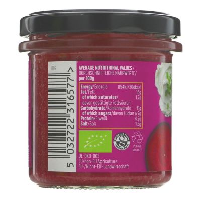Bonsan Beetroot & Horseradish Pate 130g