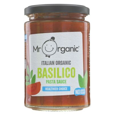 Mr Organic Basilico Pasta Sauce 350g