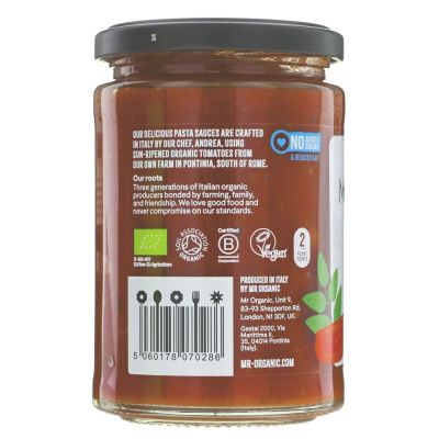 Mr Organic Basilico Pasta Sauce 350g
