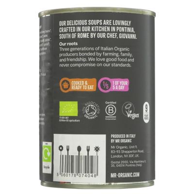Mr Organic Spicy Bean Soup 400g