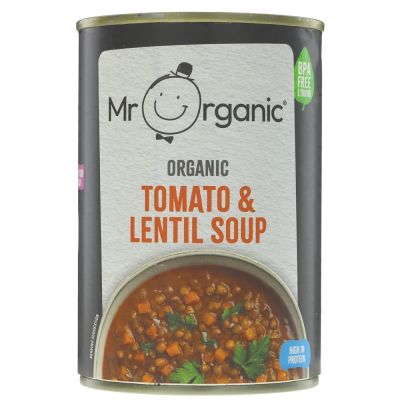 Mr Organic Tomato & Lentil Soup 400g