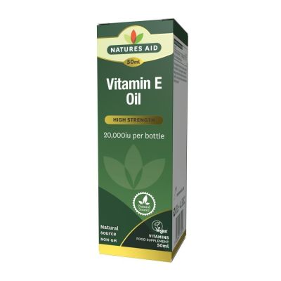 Natures Aid Vitamin E Oil 20000iu 50ml