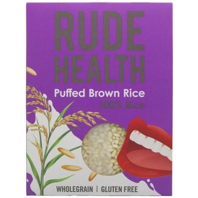 Buy Rude Health Puffed Brown Rice 225g Cereals & Mueslis Online − UK Supplier