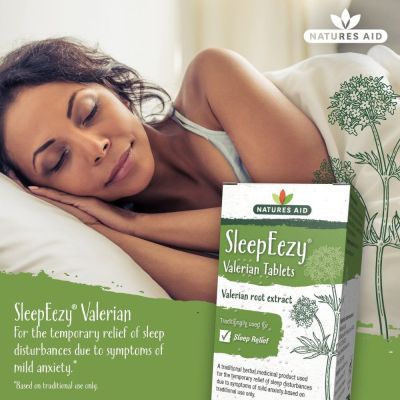 Natures Aid SleepEezy 150mg (Equivalent 750mg - 900mg of Valerian root) 60 Tablets