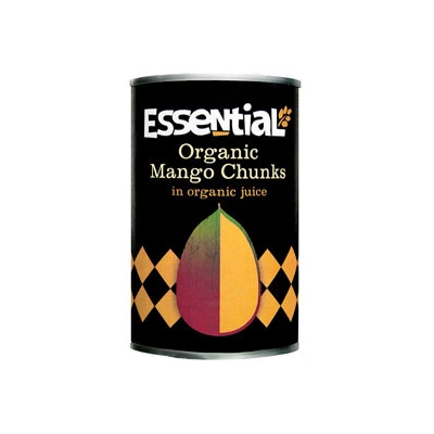 Essential Organic Mango Chunks in Juice 400g