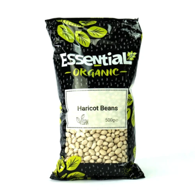 Essential Organic Haricot Beans 500g