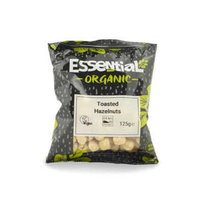 Essential Organic Hazlenuts Roasted 125g