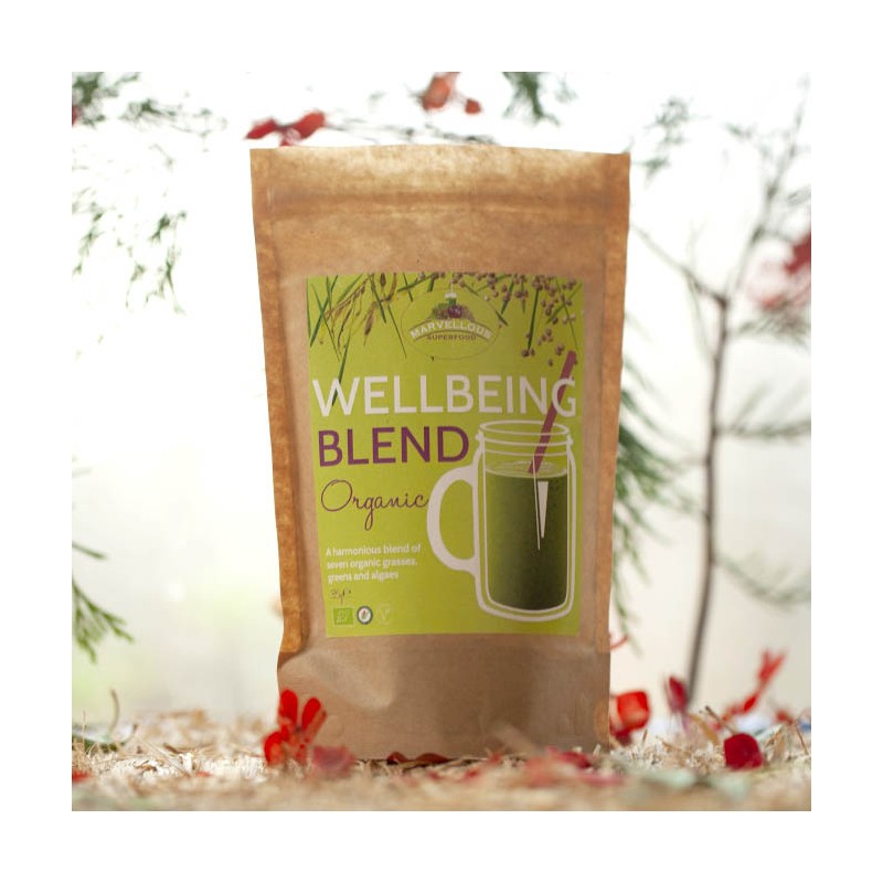 Buy Marvellous Superfoods Organic Wellbeing Blend 100g Superfoods & Sports  Nutrition Online − UK Supplier