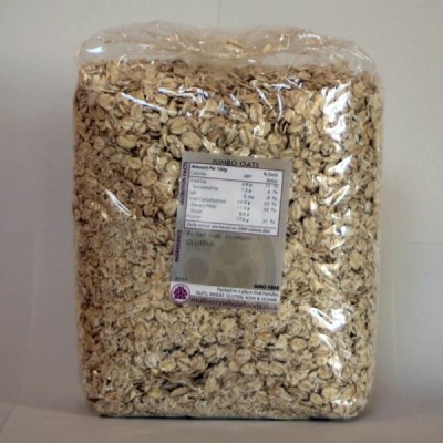 Buy Mulberry Bush Wholefoods Jumbo Oats 1kg Dried Cereals Online − UK Supplier