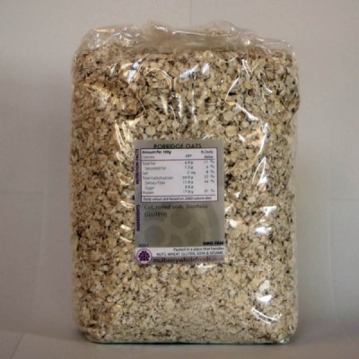 Buy Mulberry Bush Wholefoods Organic Porridge Oats 1kg Dried Cereals Online − UK Supplier