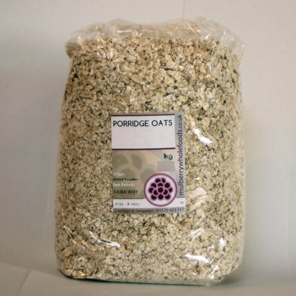 Mulberry Bush Wholefoods Porridge Oats 1kg