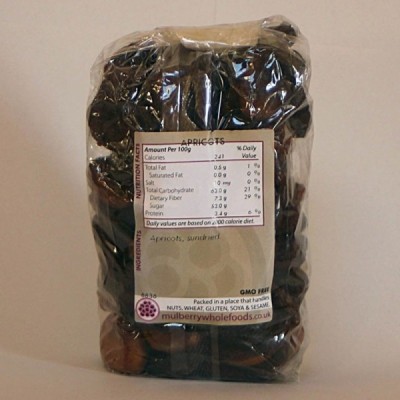 Buy Mulberry Bush Wholefoods Organic Apricots 500g Dried Fruit Online − UK Supplier
